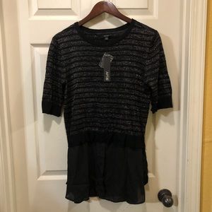 Sweater gold and black